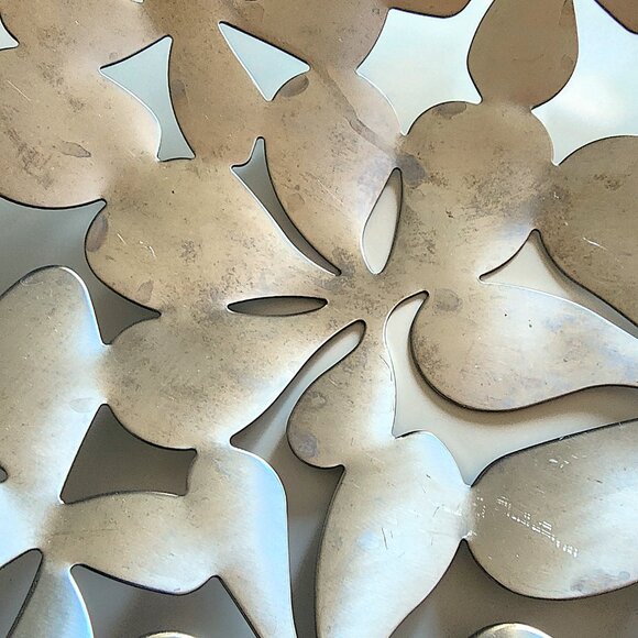 Ikea Stockholm silver metal fruit bowl - Picture 4 of 8